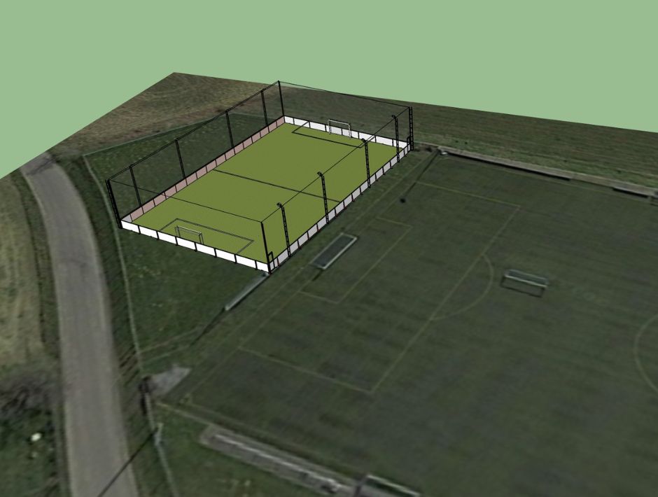 Kleinspielfeld Grünenbaum Spendenprojekt